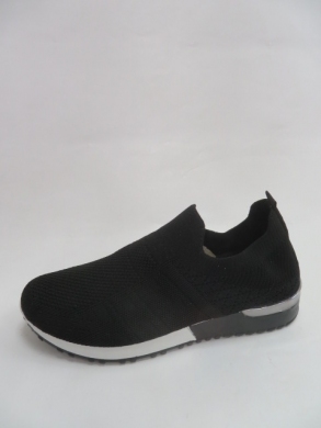 Buty sportowe damskie na płaskim (36-41) A22 BLACK