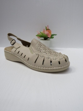 Sandały damskie na koturnie (39-43) DJ19-16 BEIGE