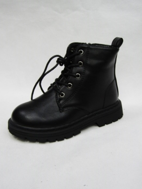 Botki dziewczęce ocieplane (25-30) 612B BLACK