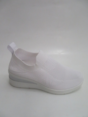 Buty sportowe damskie na koturnie (36-41) CB214 WHITE