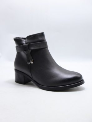 Botki damskie ocieplane na obcasie (36-42) HL61722 GREY