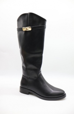 Kozaki damskie na płaskim (36-41) 69000 BLACK
