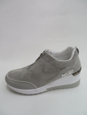 Buty sportowe damskie na koturnie (36-41) AA23 GREY