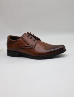 Półbuty chłopięce (31-36) C415 BROWN