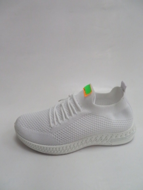 Buty sportowe damskie na płaskim (36-42) 3060 WHITE