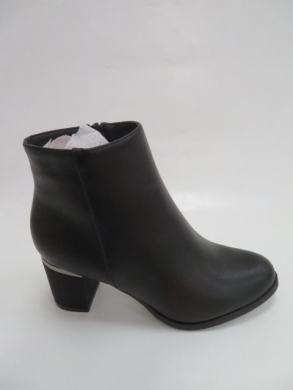 Botki damskie jesienne na obcasie (36-41) F-18071-9 BLACK