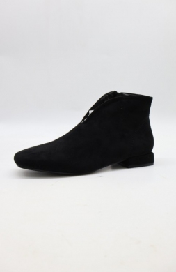 Botki damskie na płaskim (36-41) D271 BLACK