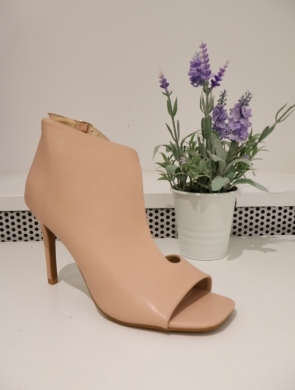 Sandały damskie na szpilce (36-41) 99-01 PINK