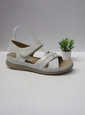 Sandały damskie na koturnie (36-42) CC2235 WHITE
