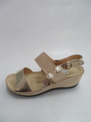 Sandały damskie na koturnie (36-41) N2092-1 GOLDEN
