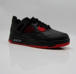 Buty sportowe damskie na płaskim (36-41) D023-25 BLACK/RED