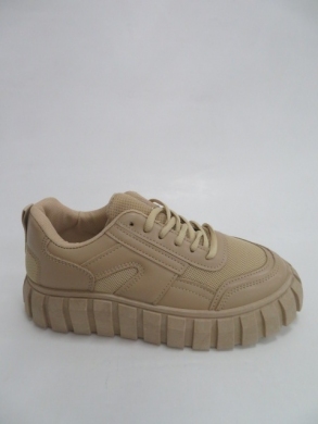 Sportowe Damskie na koturnie (36-41) 7883 KHAKI