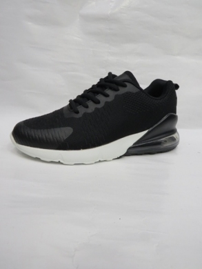 Buty sportowe damskie na płaskim (36-41) R476 BLACK