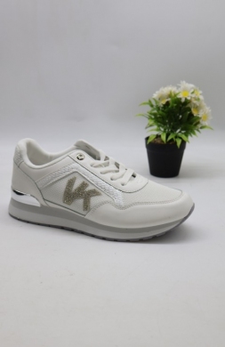 Buty sportowe damskie na płaskim (36-41) J-172 WHITE