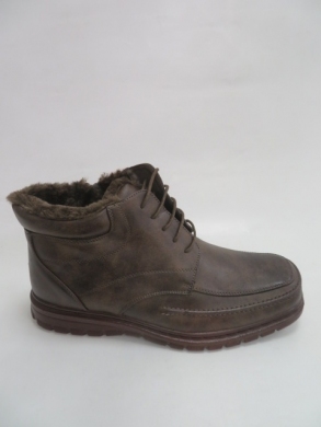 Botki męskie ocieplane (40-46) E4556-2 BROWN