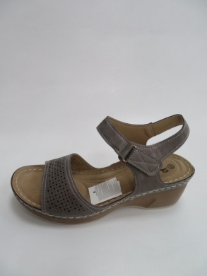 Sandały Damskie na koturnie (36-41) 9006 GREY