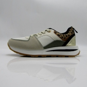 Buty sportowe damskie na płaskim (36-41) EV-395 GREEN