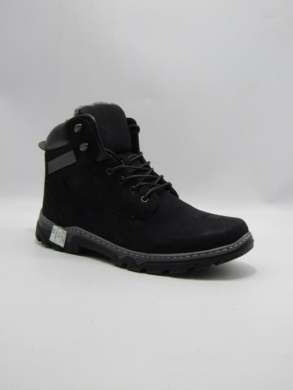 Trapery męskie ocieplane (41-46) 81180-1 BLACK