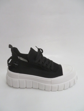 Trampki damskie na koturnie (36-41) 8863 BLACK