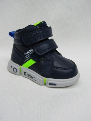 Botki chłopięce (21-26) H277A DBLUE/GREEN