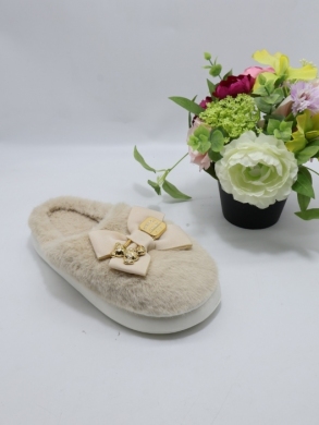 Kapcie damskie ocieplane (36-41) SP52-3 BEIGE