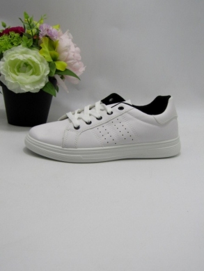 Buty sportowe damskie na płaskim (36-41) TQ2410 WH/BLACK