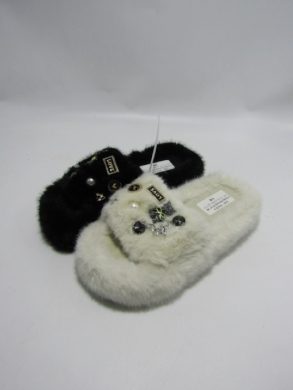 Kapcie damskie ocieplane (36-41) FA-227 MIX