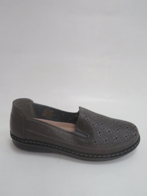 Półbuty damskie na płaskim (36-42) 91017 GREY