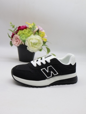 Buty sportowe damskie na płaskim (36-41) HZ-438 BLACK