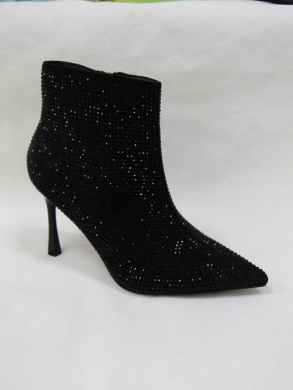 Botki damskie na szpilce (36-41) JH268 BLACK