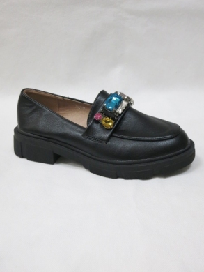 Mokasyny damskie na płaskim (36-41) JH269 BLACK