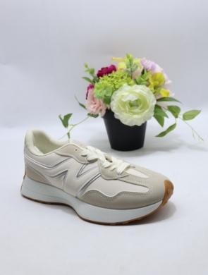Buty sportowe damskie na płaskim (36-41) WW-282 BEIGE