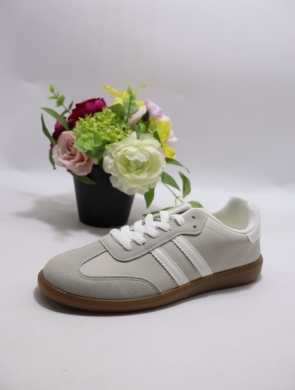 Buty sportowe damskie na płaskim (36-41) XBC-25602 GREY