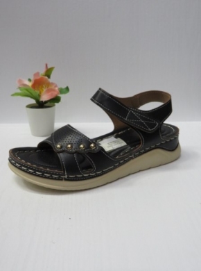 Sandały damskie na koturnie (36-41) XD-2209 BLACK