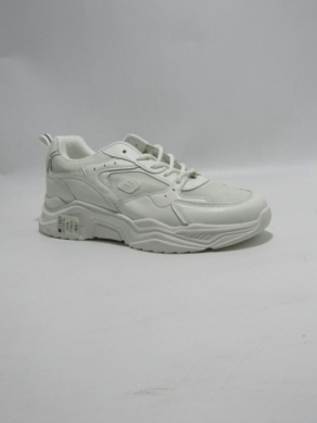 Buty sportowe damskie na płaskim (36-41) E586-2 WHITE