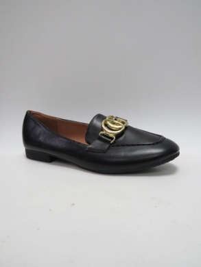 Mokasyny damskie na płaskim (36-41) W-232 BLACK