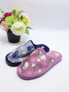 Kapcie damskie ocieplane (36-41) FXL-15 MIX