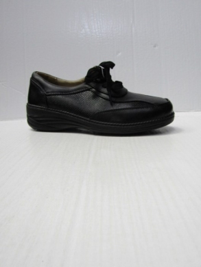 Półbuty damskie na płaskim (36-42) 1732 BLACK