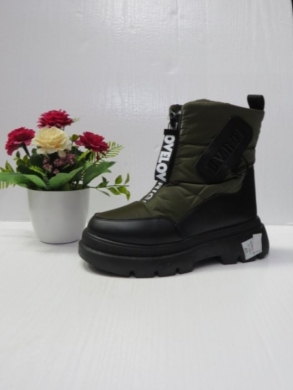 Śniegowce damskie (36-41) 5707-11 BLACK/GREEN