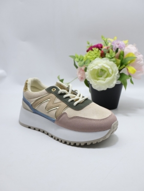 Buty sportowe damskie na płaskim (36-41) 5859 PINK