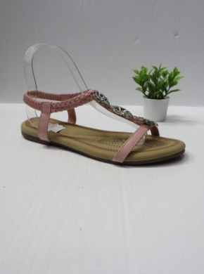 Sandały damskie na płaskim (36-41) 10252 PINK