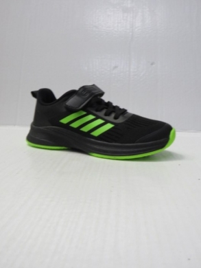 Buty sportowe chłopięce (32-37) EC254 BLACK/GREEN