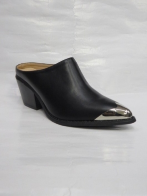 Klapki damskie na obcasie (36-41) VE757 BLACK