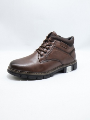 Botki męskie ocieplane (40-45) 62003-3 BROWN