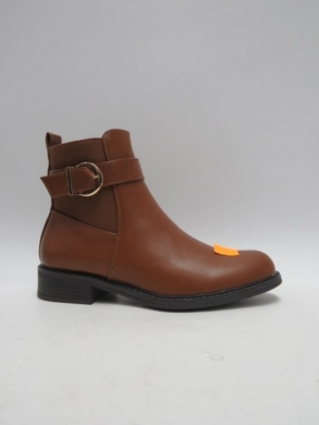 Botki damskie ocieplane na płaskim (36-41) 888-75 CAMEL