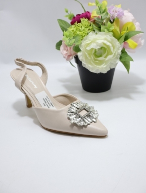 Sandały damskie na szpilce (36-41) M543 BEIGE