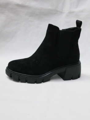 Botki damskie na obcasie (36-41) DE1036S BLACK