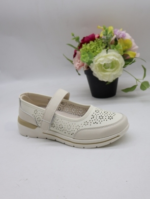 Półbuty damskie na płaskim (36-41) H-32 BEIGE
