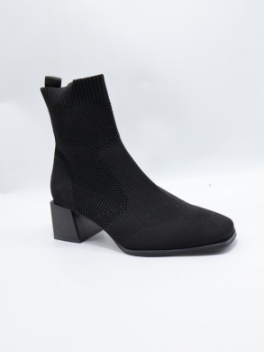 Botki damskie na obcasie (36-41) 9659A BL