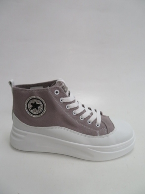 Trampki damskie na koturnie (36-41) 068-6